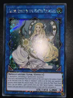 Yugioh Selene, Queen of the Master Magicians RA01-EN047 Platinum 1st Edition - Image 1