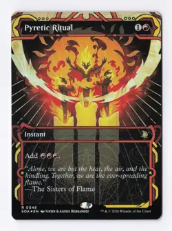 Pyretic Ritual (Foil) 0046 (R) MTG Secrets of Strixhaven: Mystical Archive (SOA) - Image 1