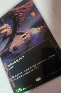 REFLECTING POOL - Borderless, Foil - EoE Stellar Sights - MTG Mythic #81 - Image 2