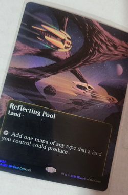 REFLECTING POOL - Borderless, Foil - EoE Stellar Sights - MTG Mythic #81 - Image 3