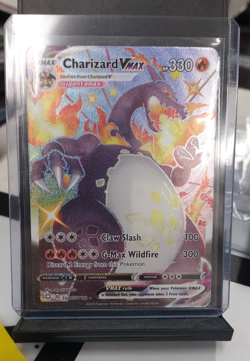 Pokemon Card Charizard VMAX SV107/SV122 Shining Fates: Shiny Vault Holo NM - Image 1