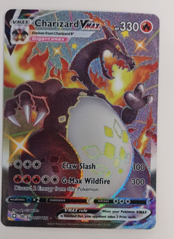 Pokemon Card Charizard VMAX SV107/SV122 Shining Fates: Shiny Vault Holo NM - Image 2