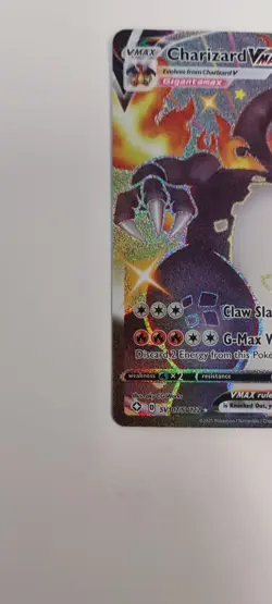 Pokemon Card Charizard VMAX SV107/SV122 Shining Fates: Shiny Vault Holo NM - Image 3