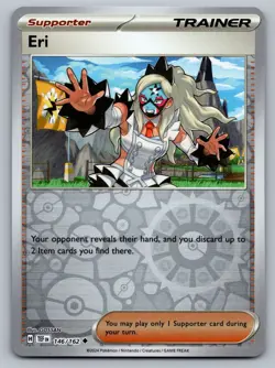 Pokemon TCG SV05: Temporal Forces Eri 146/162 Reverse Holo - Image 1