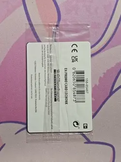 Lechonk POKEMON CENTER Stamp 155/198 Reverse Holo Sealed Promo Scarlet Violet - Image 4