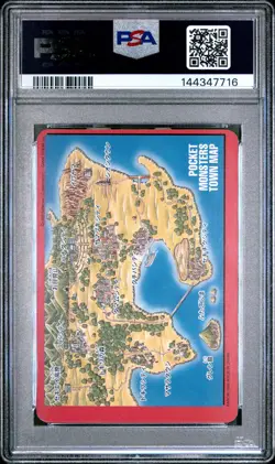 1996 POKEMON JPN BANDAI CARDDASS VENDING #156 BLASTOISE TRAINER PSA 4 - Image 2