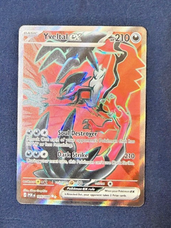 Yveltal ex 105/088 Full Art Ultra Rare Pokemon Perfect Order NM - Image 1