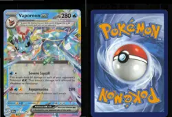 Vaporeon ex - 023/131 023/131 Holo SV: Prismatic Evolutions Pokemon NM - Image 3
