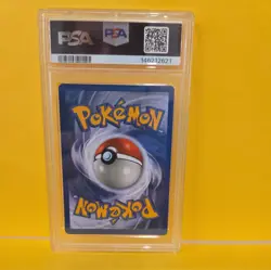 1999 POKEMON FOSSIL #6 HAUNTER HOLO PSA 8 NM-MT - Image 2