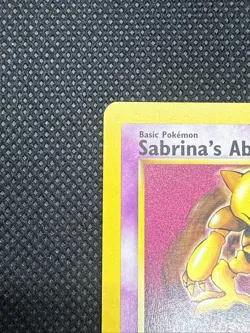 Pokemon Sabrina's Abra 19 WOTC Promo Regular 2000 English - Image 3