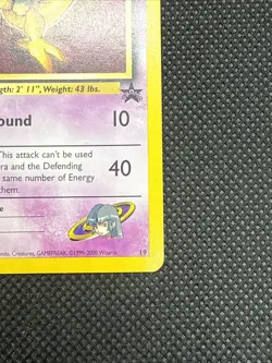 Pokemon Sabrina's Abra 19 WOTC Promo Regular 2000 English - Image 5