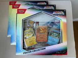 ✅ LOT OF 3 ✅ Pokemon Prismatic Evolutions Poster Collection New/Factory Sealed - Image 1