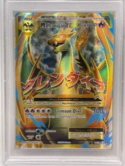 M Charizard EX Full Art Pokemon TCG Evolutions PSA 9 MINT - Image 2