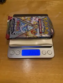 HEAVY! GOD PACKU SIRU 22.50g Prismatic Evolutions Pokemon TCG Booster (SEALED) - Image 1