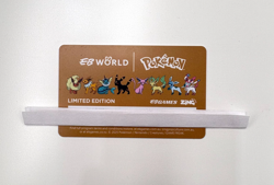 Official Limited Collaboration EB World Eevee Pokemon Level 5 Membership Card - Image 2