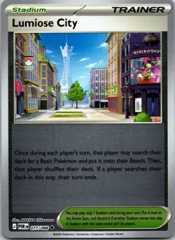 Pokemon Lumiose City - ME03: Perfect Order POR Reverse Holo 077/088 NM - Image 1