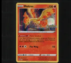Moltres 012/078 Pokemon GO Holo Holo Rare PGO - Image 1