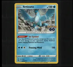 Articuno 024/078 Pokemon GO Holo Holo Rare PGO - Image 1