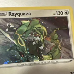 Pokemon TCG Rayquaza SWSH029 Black Star Promo Swirl NM - Buy 3 Get 2 Free - Image 2