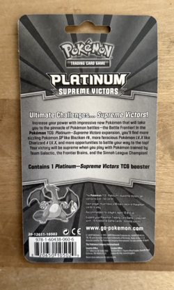POKEMON PLATINUM SUPREME VICTORS BLISTER PACK BOOSTER PACKS 2009 GARCHOMP - Image 2