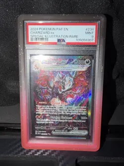 Pokemon Charizard EX#234 Paldean Fates PSA 9 - Image 1
