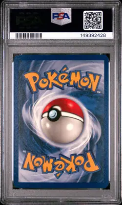 1999 POKEMON FOSSIL #53 PSYDUCK PSA 7 - Image 2