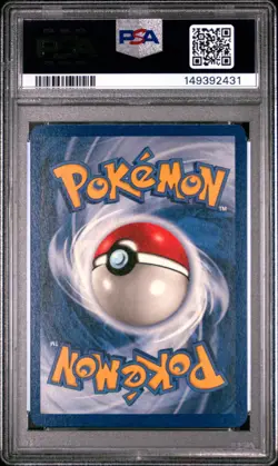 1999 POKEMON FOSSIL #35 GOLDUCK PSA 8 - Image 2
