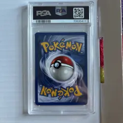 2000 Pokemon Dark Hypno 9/82 Team Rocket Holo PSA 8 - Image 2