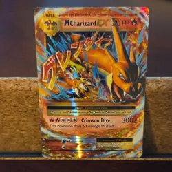 Pokemon TCG M Charizard EX 13/108 Evolutions Mega Holo 220 HP - Image 1