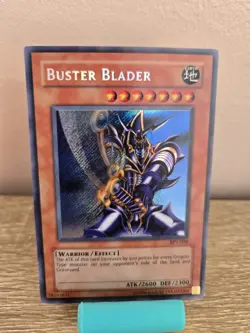 Yu-Gi-Oh Buster Blader BPT-008 Secret Rare Limited Edition NM Vintage - Image 1