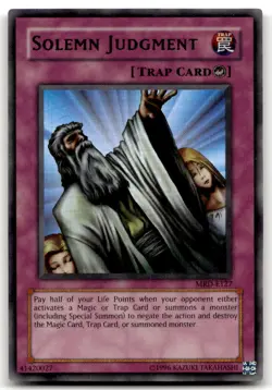 Solemn Judgment Ultra Rare Metal Raiders MRD-127 NM - Image 1