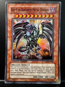 Yu-Gi-Oh! Red-Eyes Darkness Metal Dragon ABPF-ENSE2 Limited Edition Super Rare - Image 1