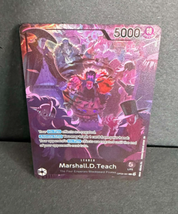 One Piece: English 2nd Anniversary Set OP09-081 Marshall.D.Teach (Leader) - Image 1