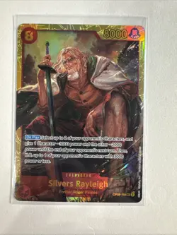 Silvers Rayleigh OP08-118 SEC English Two Legends - One Piece Card - NM - Image 1