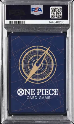 2025 ONE PIECE OP13-CARRYING ON HIS WILL ALTERNATE ART MONKEY D. LUFFY PSA 10 - Image 2