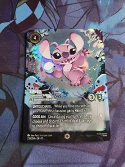 Disney Lorcana Winterspell - Enchanted Angel - Experiment 624 - 238/204 - Image 1