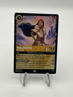 Disney Lorcana Pocahontas - Peacekeeper 22/204 Winterspell Non Foil Legendary - Image 1