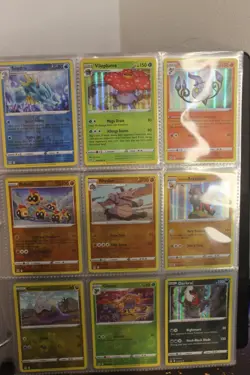 Pokemon Card Binder Lot 400 Cards Holo Reverse Vintage Modern Collection Sleeved - Image 3