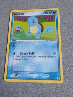Pokemon Squirtle TCG 82/112 Fire Red & Leaf Green Regular Card - Image 1
