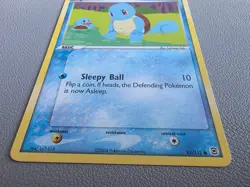 Pokemon Squirtle TCG 82/112 Fire Red & Leaf Green Regular Card - Image 3