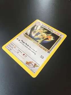Blaine’s Dodrio 32/132 Gym Challenge Unlimited 2000 Pokemon Card Uncommon LP - Image 3