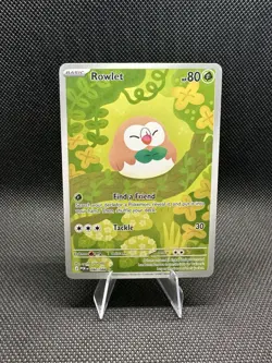 Mega Evolution: Perfect Order Rowlet 90/88 Illustration Rare Pokemon Card - NM - Image 1