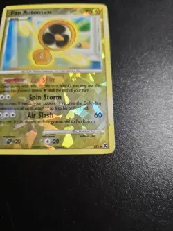 HP Fan Rotom RT1 Reverse Holo Rising Rivals Pokemon Card - Image 2