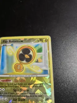 HP Fan Rotom RT1 Reverse Holo Rising Rivals Pokemon Card - Image 5