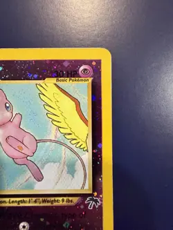 Mew 01/18 Southern Islands Reverse Holo Pokemon Card TCG Swirls (78) - Image 3