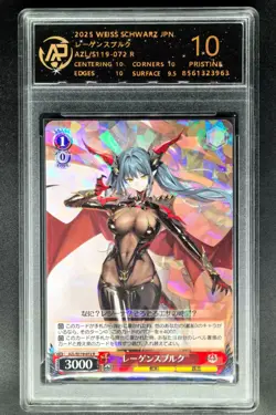 Weiss Schwarz Cards JPN. Azur Lane Regensburg S119-072 RPA 10 (SAME AS PSA 10) - Image 1