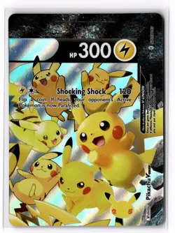 Pikachu V-Union SWSH140 SWSH: Sword & Shield Promo Cards Holofoil NM - Image 1
