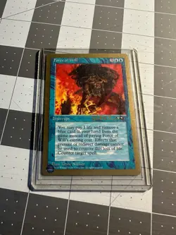 MTG Force of Will 1997 Paul McCabe Tournament World Championship Card mint. - Image 4