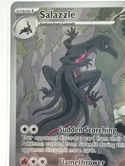 Pokemon Salazzle ASC 224/217 Stage 1 Rare Regular 120 HP Fire Card 2026 - Image 2