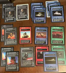 Decipher Star Wars CCG Large Lot Approx 2300 Cards Updated! - Image 1